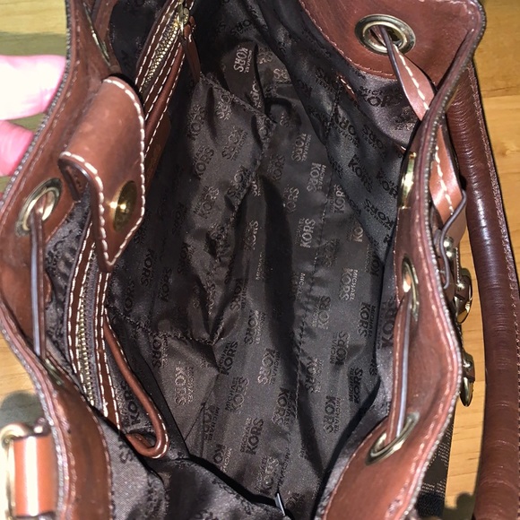 Vintage Michael Kors Drawstring bag (2008) brown - Picture 2 of 9
